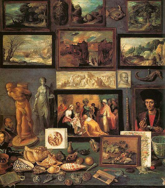 Frans Francken II Art Room Norge oil painting art